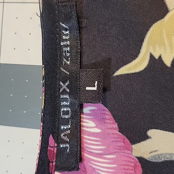 JALOUX/ZALU Floral Lacey Silk Women's‎ Lingerie Large - Picture 8 of 9